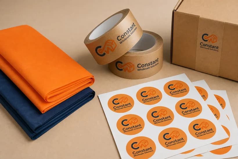 Tissue, Tape & Labels